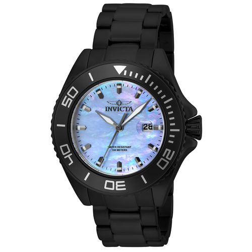 Relógio Masculino Invicta Modelo 23069 Pro Diver Platinum - a Prova D'água