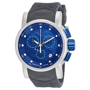 Relógio Masculino Invicta Modelo 21626 S1 Rally Azul - a Prova D`água - Preto