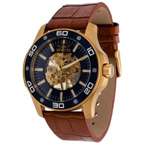 Relógio Masculino Invicta Modelo 17260 a Prova D` Água / Pulseira em Couro