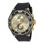 Relógio Masculino Invicta Modelo 17815 Pro Diver Multifunção Dourado - a Prova D'água