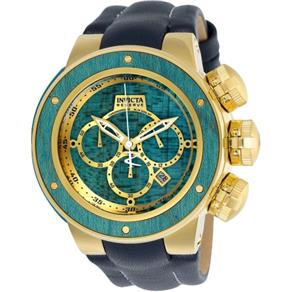 Relógio Masculino Invicta Modelo 24436 a Prova D` Água /Pulseira em Couro