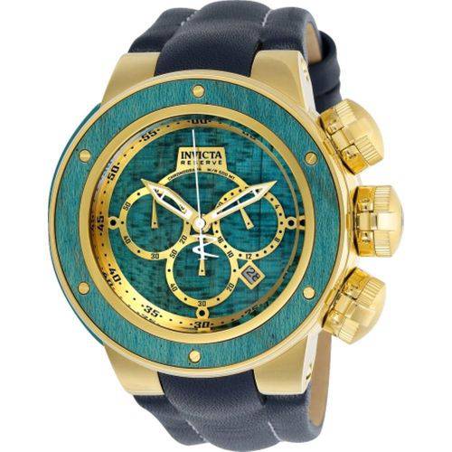 Relógio Masculino Invicta Modelo 24436 a Prova D' Água /pulseira em Couro