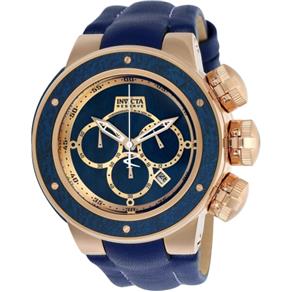 Relógio Masculino Invicta Modelo 24437 a Prova D` Água /Pulseira em Couro