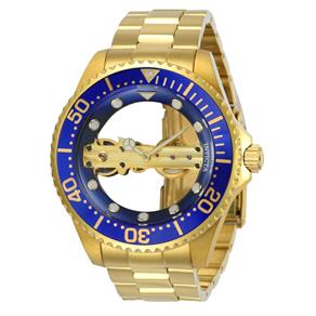 Relógio Masculino Invicta Modelo 24695 Pro Diver Mecânico Multifunção Azul - à Prova D`água