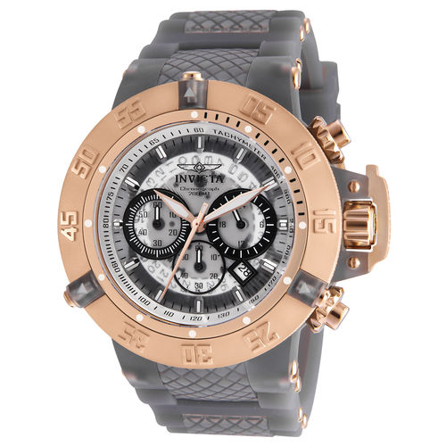 Relógio Masculino Invicta Modelo 24370 Subaqua Multifunção Branco, Transparent - a Prova D'água