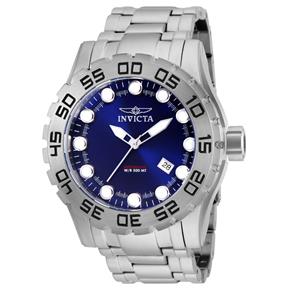 Relógio Masculino Invicta Modelo 25091 Pro Diver Automático Azul Dial Watch