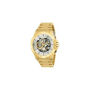 Relógio Masculino Invicta Modelo 25418 Pro Diver Automático Azul, Dourado - a Prova D`água