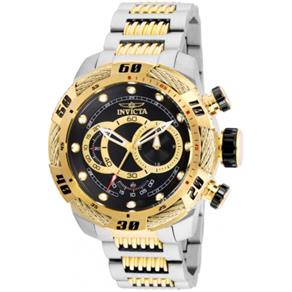 Relógio Masculino Invicta Modelo 25481 - Detalhes Banhado a Ouro