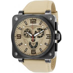 Relógio Masculino Invicta Modelo 23553 a Prova D` Água / Pulseira em Couro