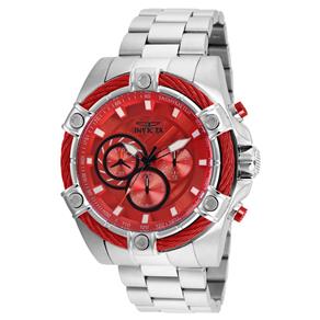 Relógio Masculino Invicta Modelo 25514 Bolt Red - à Prova D`água