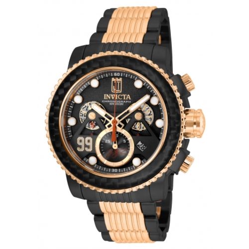 Relógio Masculino Invicta Modelo 25678 - Detalhes Banhados a Ouro