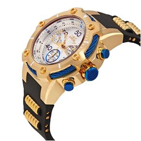 Relógio Masculino Invicta Modelo 25872 - Detalhes Banhado a Ouro