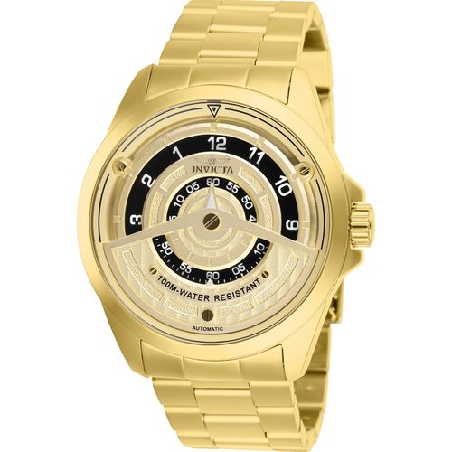 Relógio Masculino Invicta Modelo 25958 S1 Rally Automático Dourado - a Prova D'água