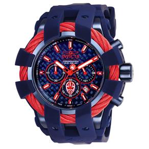 Relógio Masculino Invicta Modelo 26008 Marvel - a Prova D` Água - Azul