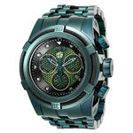 Relógio Masculino Invicta Modelo 26013 Marvel Multifunção Preto, Verde - a Prova D'água