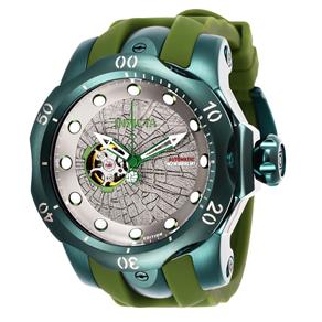 Relógio Masculino Invicta Modelo 26118 Marvel Automático Titanium - a Prova D`água - Verde