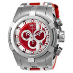 Relógio Masculino Invicta Modelo 26468 Reserve Red, Branco, Prata - a Prova D'água