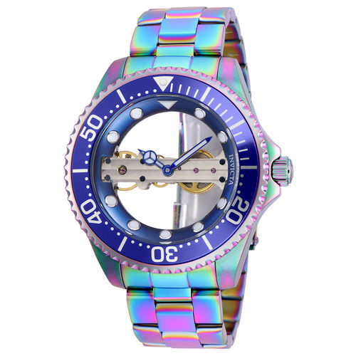 Relógio Masculino Invicta Modelo 26480 Pro Diver Mecânico Azul - a Prova D'água