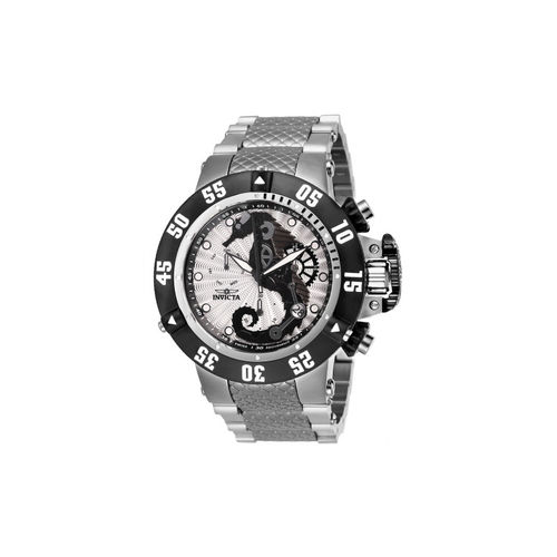 Relógio Masculino Invicta Modelo 26226 Subaqua Prata, Preto - a Prova D'água