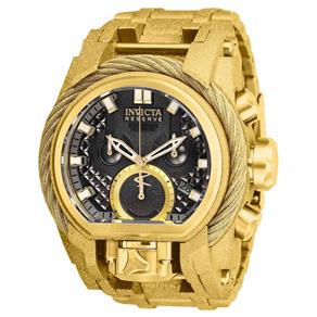 Relógio Masculino Invicta Modelo 26680 Reserve Titanium - a Prova D`água - Dourado