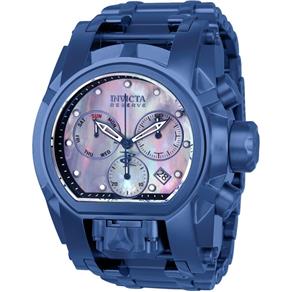 Relógio Masculino Invicta Modelo 26709 Reserve Platinum, Azul - à Prova D`água