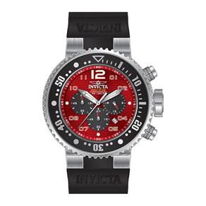 Relógio Masculino Invicta Modelo 26734 Pro Diver Multifunção Preto, Red - a Prova D`água