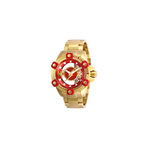 Relógio Masculino Invicta Modelo 26843 Dc Comics Mecânico Red - a Prova D'água