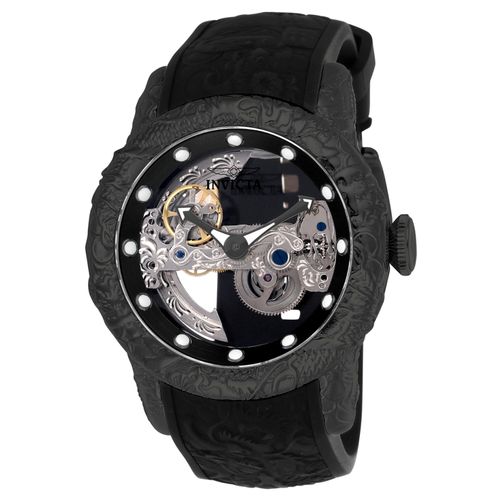 Relógio Masculino Invicta Modelo 26286 S1 Rally Automático Multifunção Preto Dial Watch