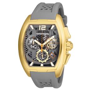 Relógio Masculino Invicta Modelo 26886 S1 Rally Multifunção Cinza - a Prova D`água - Prata