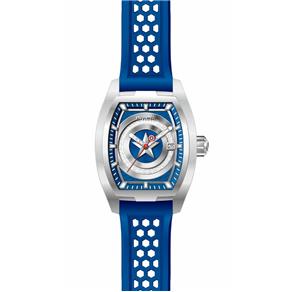 Relógio Masculino Invicta Modelo 26946 Marvel Automático - a Prova D` Água - Azul