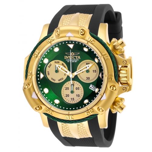 Relógio Masculino Invicta Modelo 26967 Subaqua Verde, Dourado - a Prova D'água