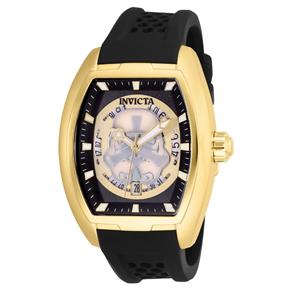 Relógio Masculino Invicta Modelo 26937 Star Wars Automático Preto, Dourado - a Prova D`água - Preto