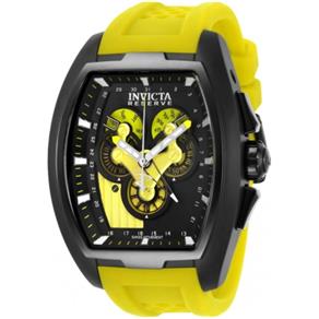 Relógio Masculino Invicta Modelo 27088 Reserve - a Prova D` Água - Amarelo