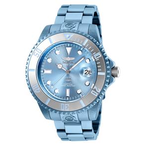 Relógio Masculino Invicta Modelo 27533 Pro Diver Automático Light Azul - à Prova D`água