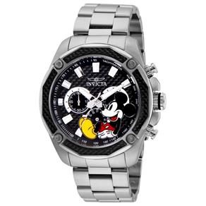 Relógio Masculino Invicta Modelo 27351 Disney - a Prova D` Água - Prata