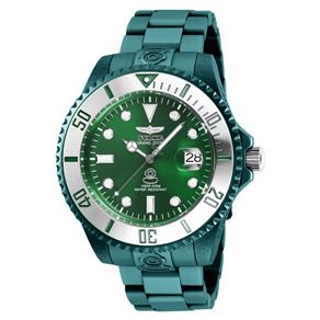 Relógio Masculino Invicta Modelo 27534 Pro Diver Automático Verde - a Prova D`água - Verde