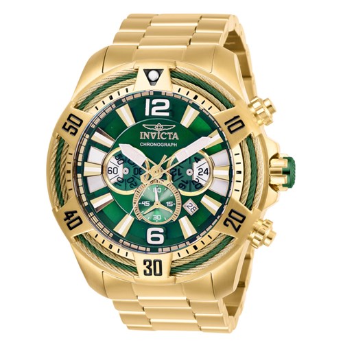 Relógio Masculino Invicta Modelo 27267 Bolt Verde - a Prova D'água