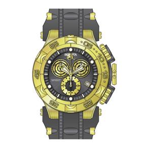 Relógio Masculino Invicta Modelo 27683 Subaqua Gunmetal, Dourado - a Prova D`água - Prata