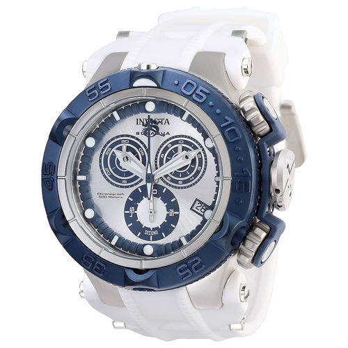 Relógio Masculino Invicta Modelo 27689 Subaqua Prata, Azul - a Prova D'água