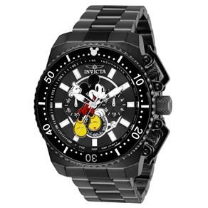 Relógio Masculino Invicta Modelo 27286 Disney - a Prova D` Água - Prata