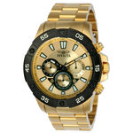 Relógio Masculino Invicta Modelo 22789 Pro Diver Multifunção Dourado - a Prova D'água