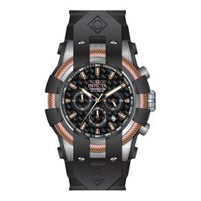 Relógio Masculino Invicta Modelo 23859 Pulseira em Silicone / a Prova D` Água