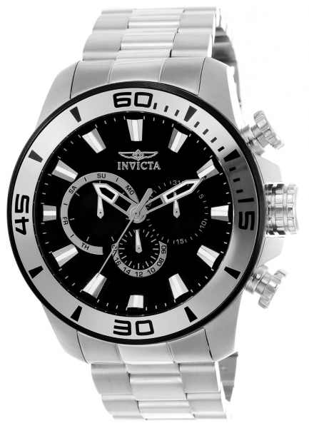 Relógio Masculino Invicta Pro Diver 22585 48mm Prata