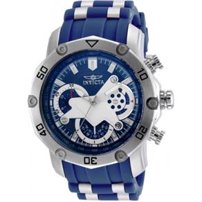 Relógio Masculino Invicta Pro Diver Chronograph Blue Dial - Modelo 22796