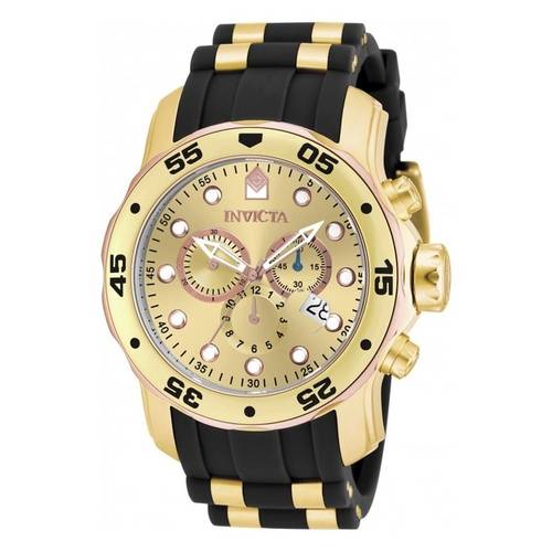 Relógio Masculino Invicta Pro Driver - 17884 - Preto/Dourado