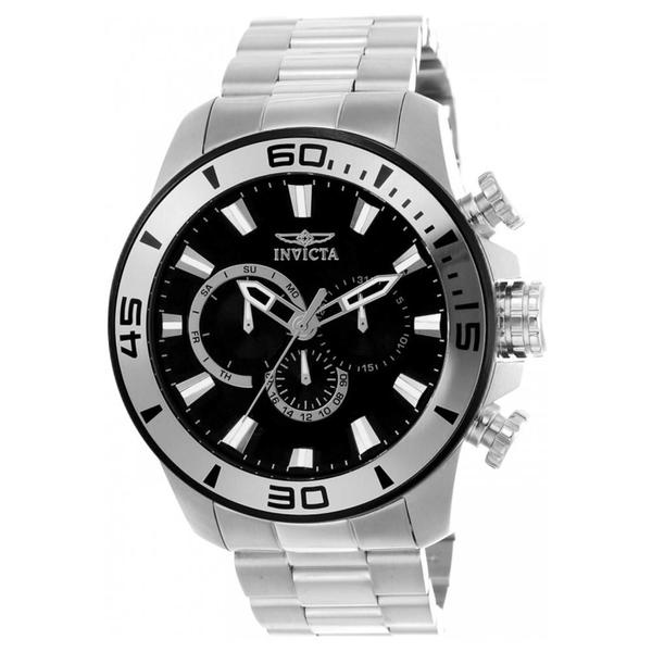 Relógio Masculino Invicta Pro Driver - 22585 - Prata/Preto