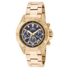 Relógio Masculino Invicta Specialty 15606 45mm Banhado a Ouro