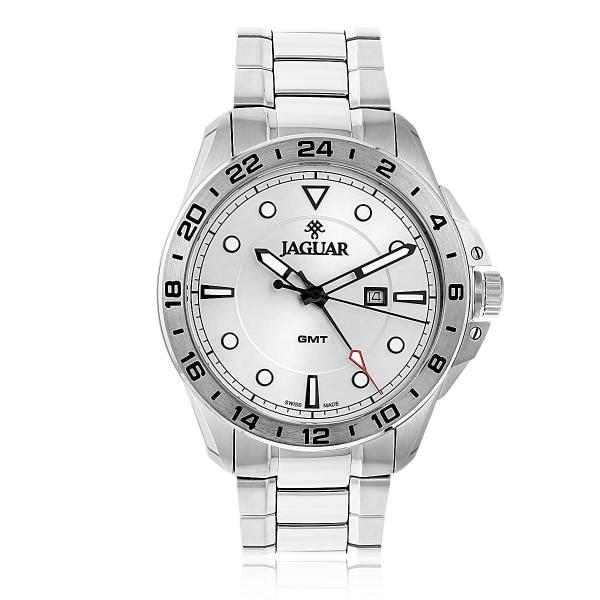 Relógio Masculino Jaguar GMT J011ASS01 S1SX Aço