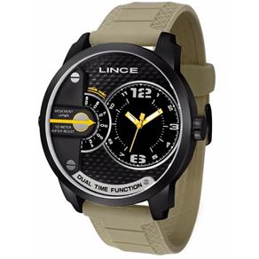 Relógio Masculino Lince Militar Mrph050s P2ex Preto