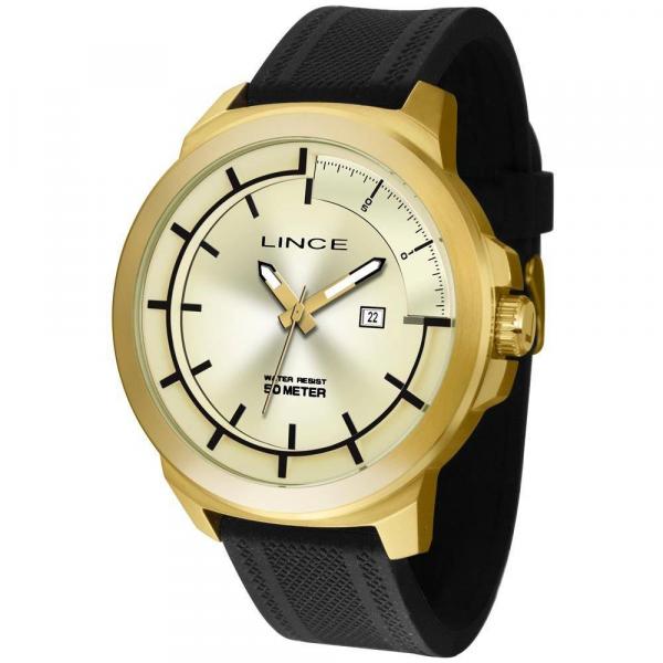 Relógio Masculino Lince Mrph053s C1px Casual Dourado